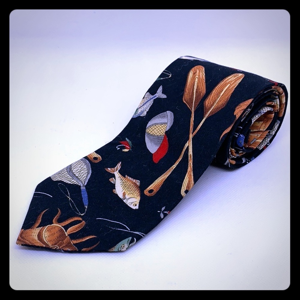 Men’s Fishing Neck Tie